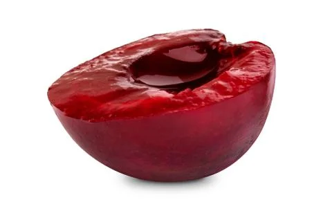 Cherry halves Stock Photos
