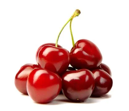 Cherry handful Stock Photos