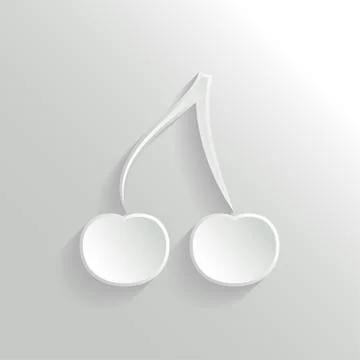 Cherry Icon Stock Illustration