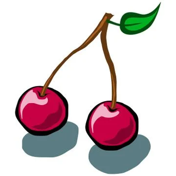 Cherry Illustrazione stock