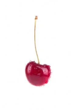 Cherry isolated on white background Foto stock
