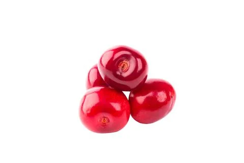 Cherry isolated on a white background Stock Photos