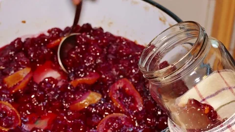 Cherry Jam- Delicious Dessert Stock-Footage 77744447