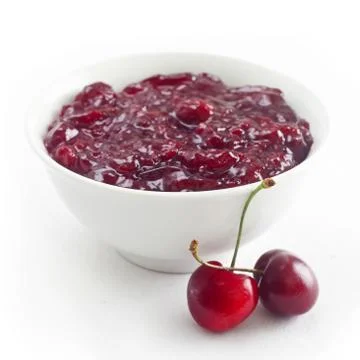 Cherry Jam Stock Photos