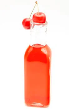 Cherry juice Stock Photos