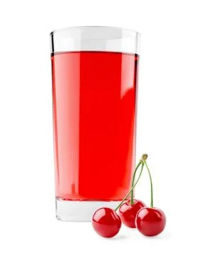 Cherry juice Stock-Fotos
