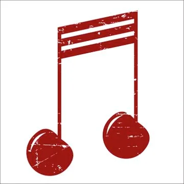 Cherry note Stock Illustration