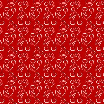 Cherry pattern Stock-Illustration