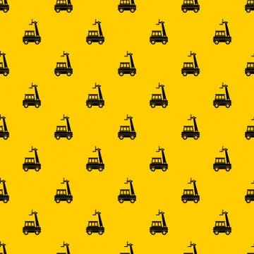 Cherry picker pattern Stock Illustration