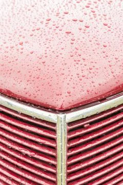 Cherry red panel Stock Photos