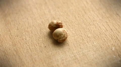 Cherry seeds, after eating the fruit Stock Footage 64073785