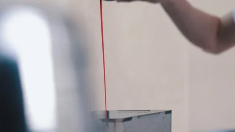 Cherry syrup is poured from Stock Footage 91344135
