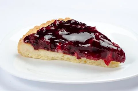Cherry tart Foto stock