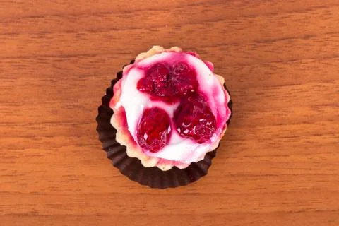 Cherry Tasty Cake Stock Photos