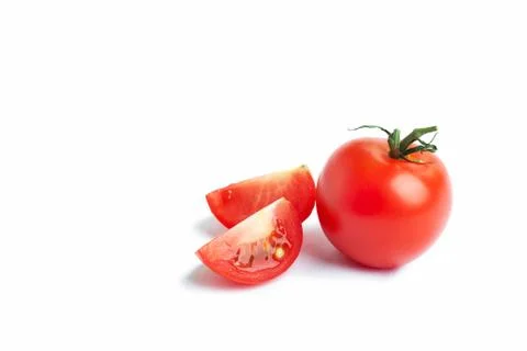 Cherry tomato in a cut Foto stock