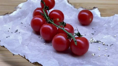 Cherry tomato Stock Footage 147713890