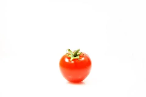 Cherry tomato isolated on white background Stock Photos