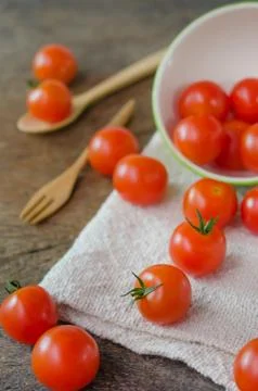 Cherry tomato Stock Photos