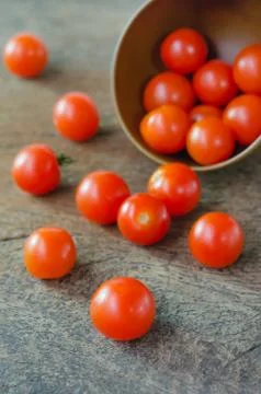 Cherry tomato Foto stock