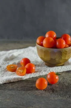 Cherry tomato Foto stock