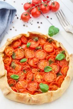 Cherry tomato tart Photos