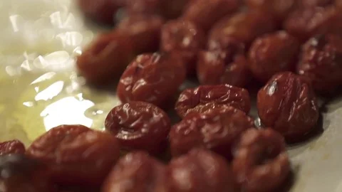 Cherry tomatoes Stock Footage 82028845