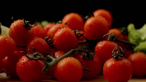 Cherry tomatoes Stock Footage 149124498