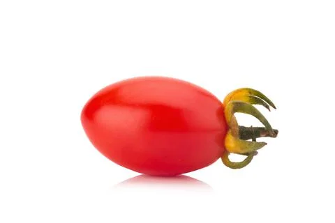 Cherry tomatoes isolated on white background Stock Photos