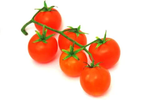 Cherry tomatoes Foto stock