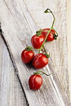 Cherry tomatoes Stock Photos