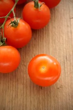 Cherry tomatoes Stock Photos