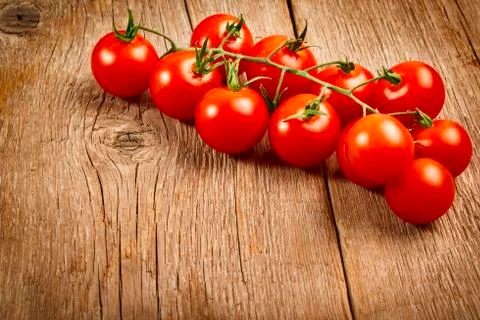 Cherry tomatoes Stock Photos
