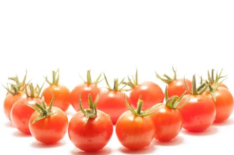 Cherry tomatoes Foto stock