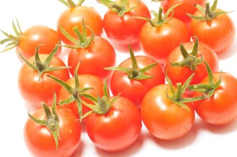 Cherry tomatoes Stock Photos