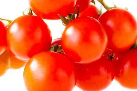Cherry tomatoes Stock Photos