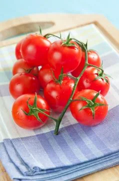 Cherry tomatoes Stock Photos