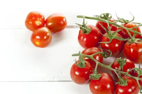 Cherry tomatoes Stock Photos