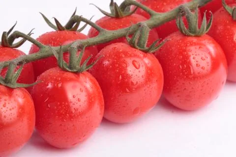 Cherry tomatoes Stock Photos