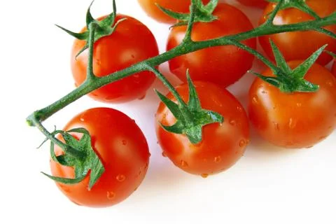Cherry tomatoes Stock Photos