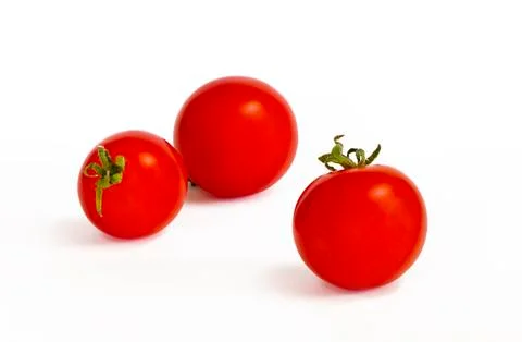 Cherry tomatoes Stock Photos