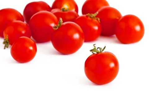 Cherry tomatoes Foto stock