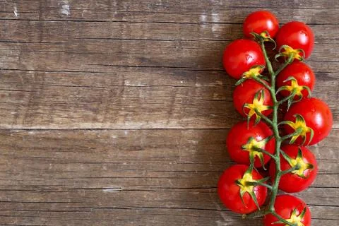 Cherry tomatoes Stock Photos