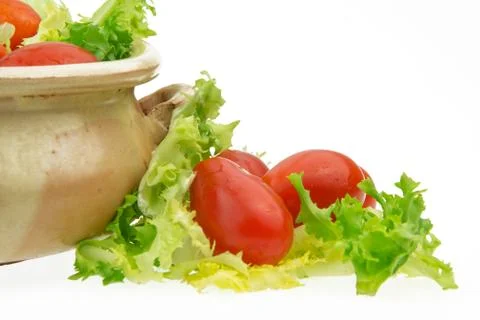 Cherry tomatoes Stock Photos