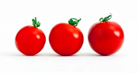 Cherry tomatoes Stock Photos