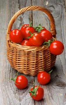 Cherry Tomatoes Stock Photos