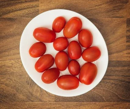 Cherry tomatoes Stock Photos