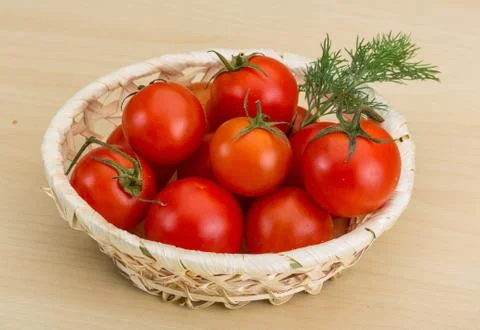 Cherry tomatoes Stock Photos