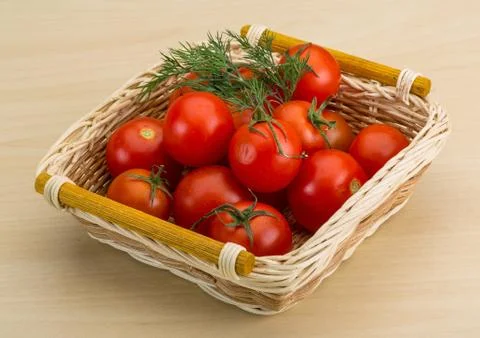 Cherry tomatoes Stock Photos
