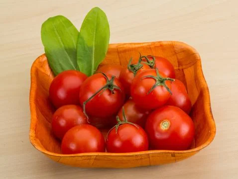 Cherry tomatoes Stock Photos