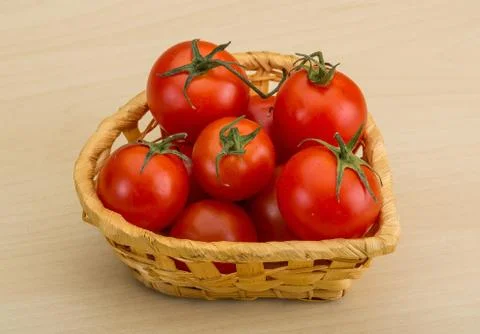 Cherry tomatoes Stock Photos